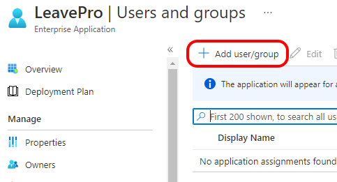 Azure - Create your own application